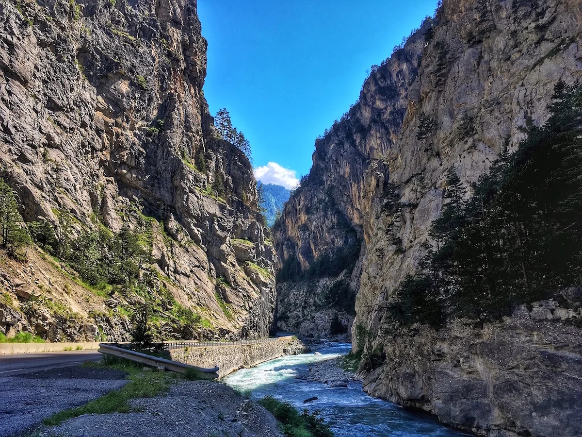 Les gorges du Guil