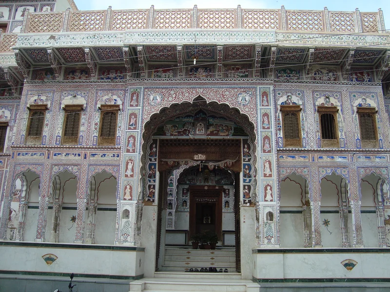 Haveli restauré à Fatehpur — Fatehpur (Inde)