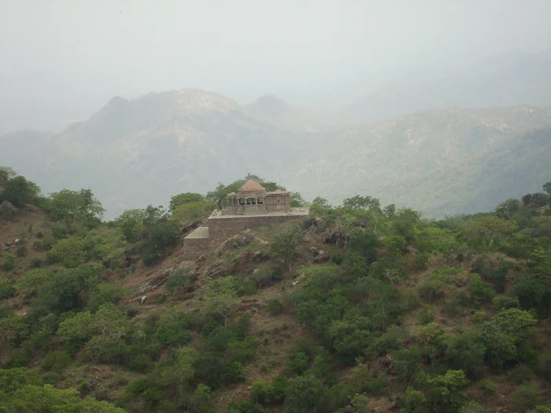 Vue depuis le sommet (2) — Fort Kumbhalgarh (Inde)
