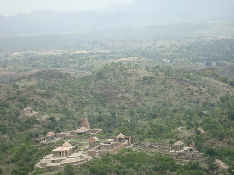 Vue depuis le sommet — Fort Kumbhalgarh (Inde)