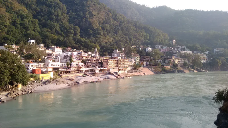 Le Gange au pied de l'Himalaya (2) — Rishikesh (Inde)