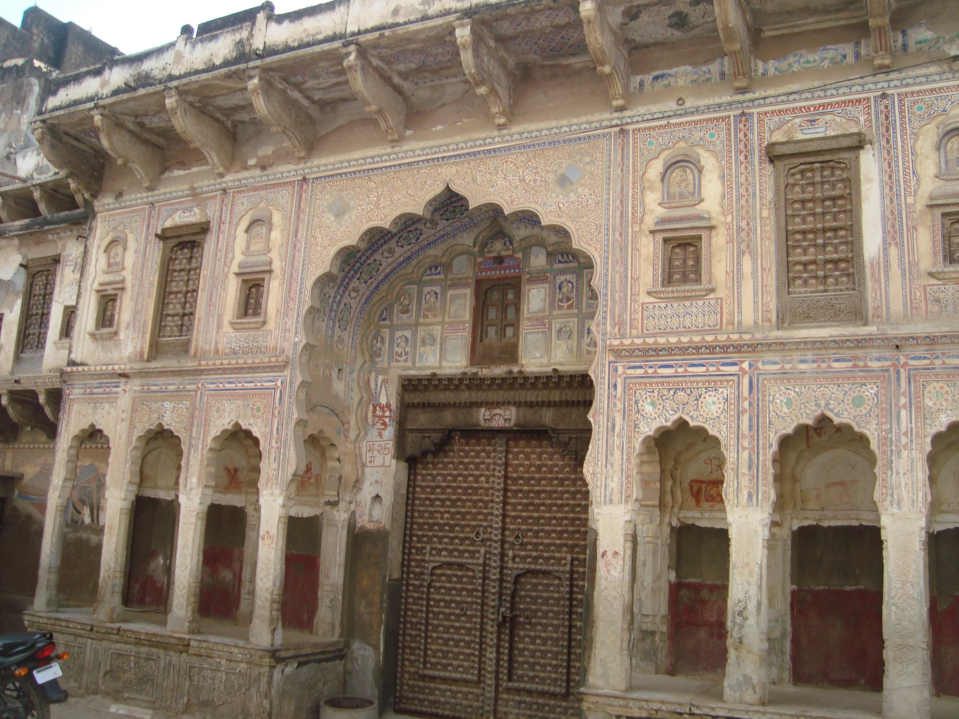 Ancienne Haveli a Fatehpur Shekhwati — Fatehpur (Inde)