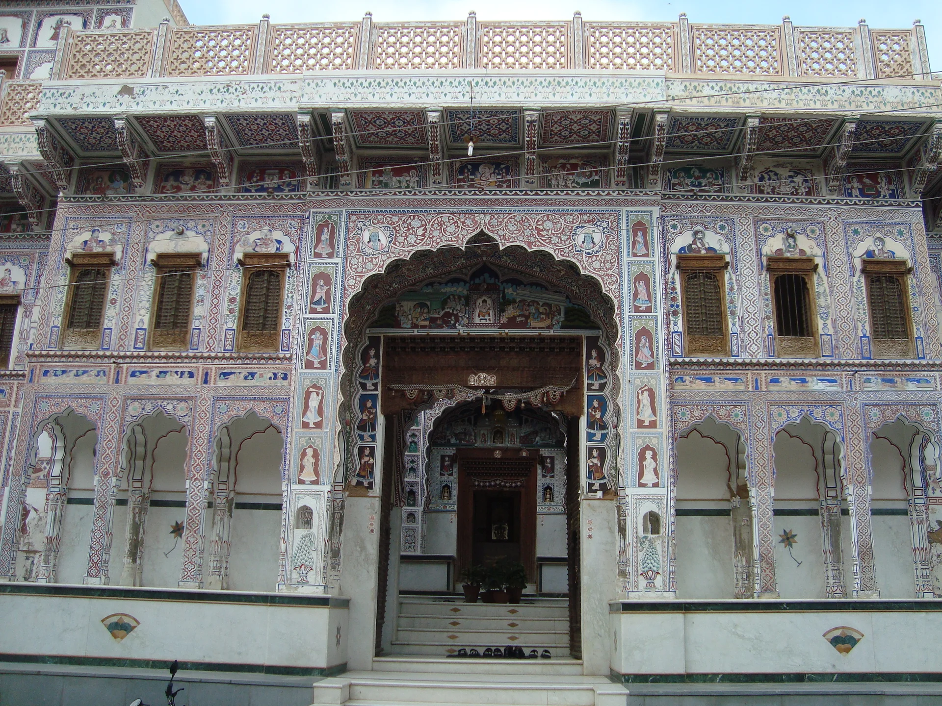 Haveli restauré à Fatehpur — Fatehpur (Inde)