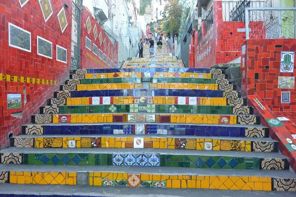 Escadaria Selarón — Escalier Selarón (Brésil)