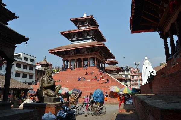 Durbar square — Place Kathmandu Durbar (Népal)