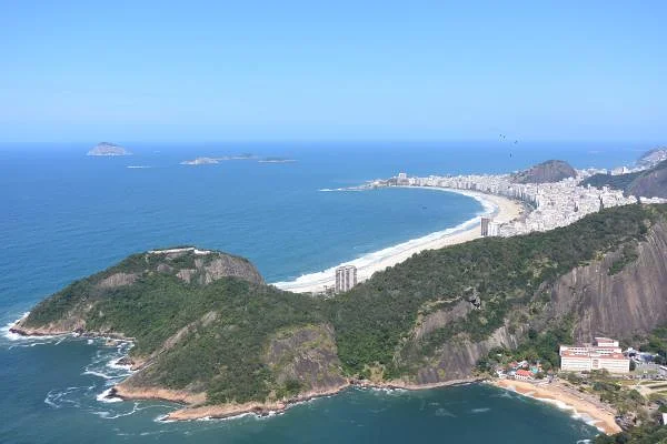 Copacabana vue de haut — Rio de Janeiro (Brésil)