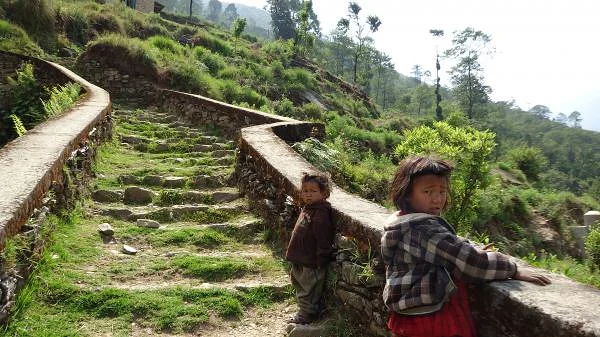 Sur le chemin des écoliers (Népal)