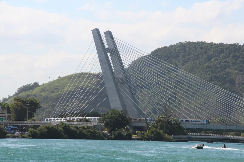 Ponte Sobre O Canal Da Joatinga - Barra Da Tijuca — Barra da Tijuca (Brésil)