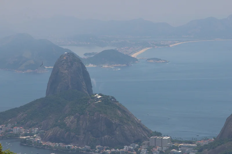 Vista do Corcovado — Mont du Pain de Sucre (Brésil)