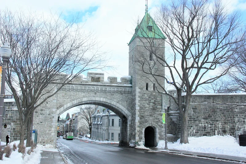 Entrée de la vieille ville — Citadelle de Québec (Canada)