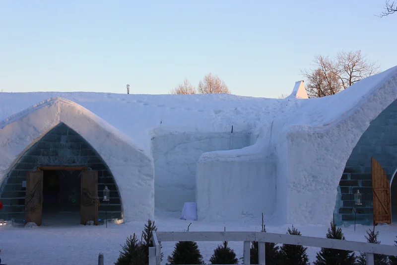 Hôtel de glace — Québec (Canada)