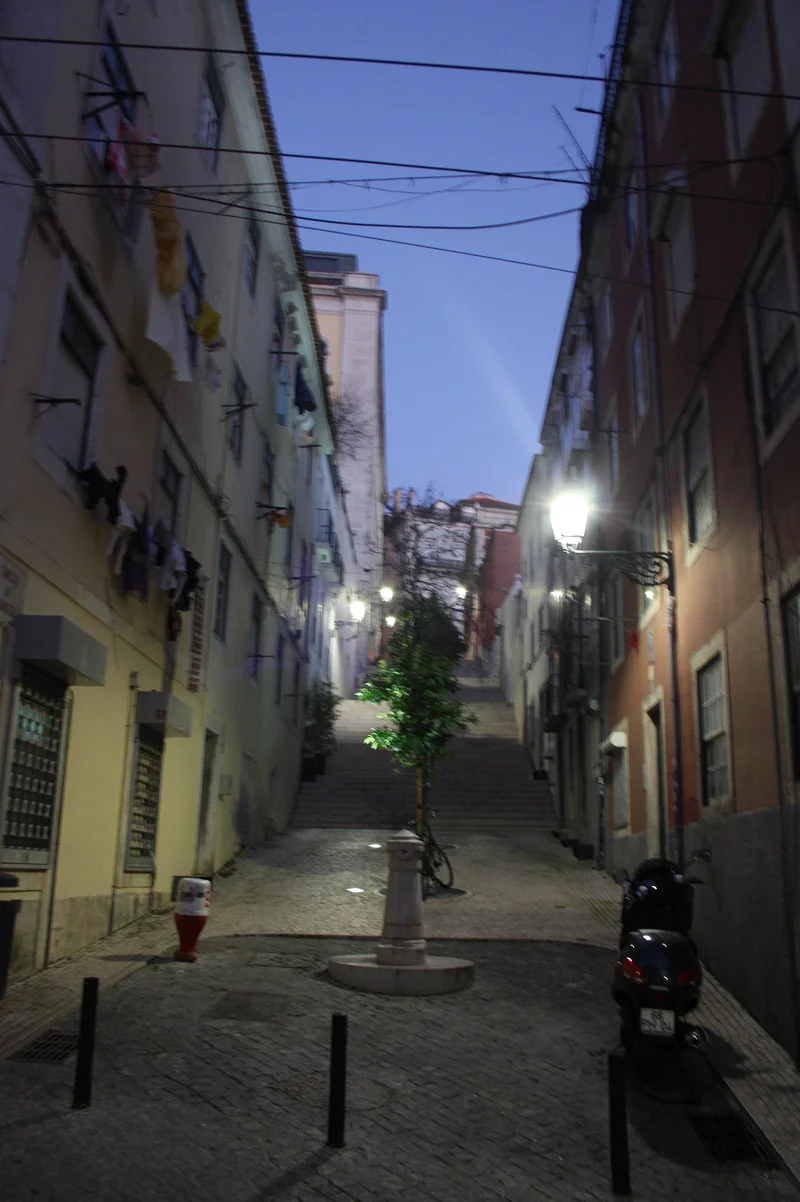 Uma rua — Lisbonne (Portugal)