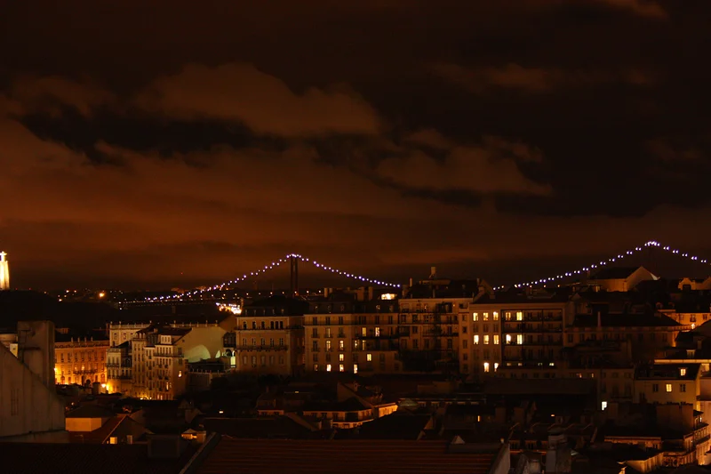 A noite — Pont du 25 avril (Portugal)