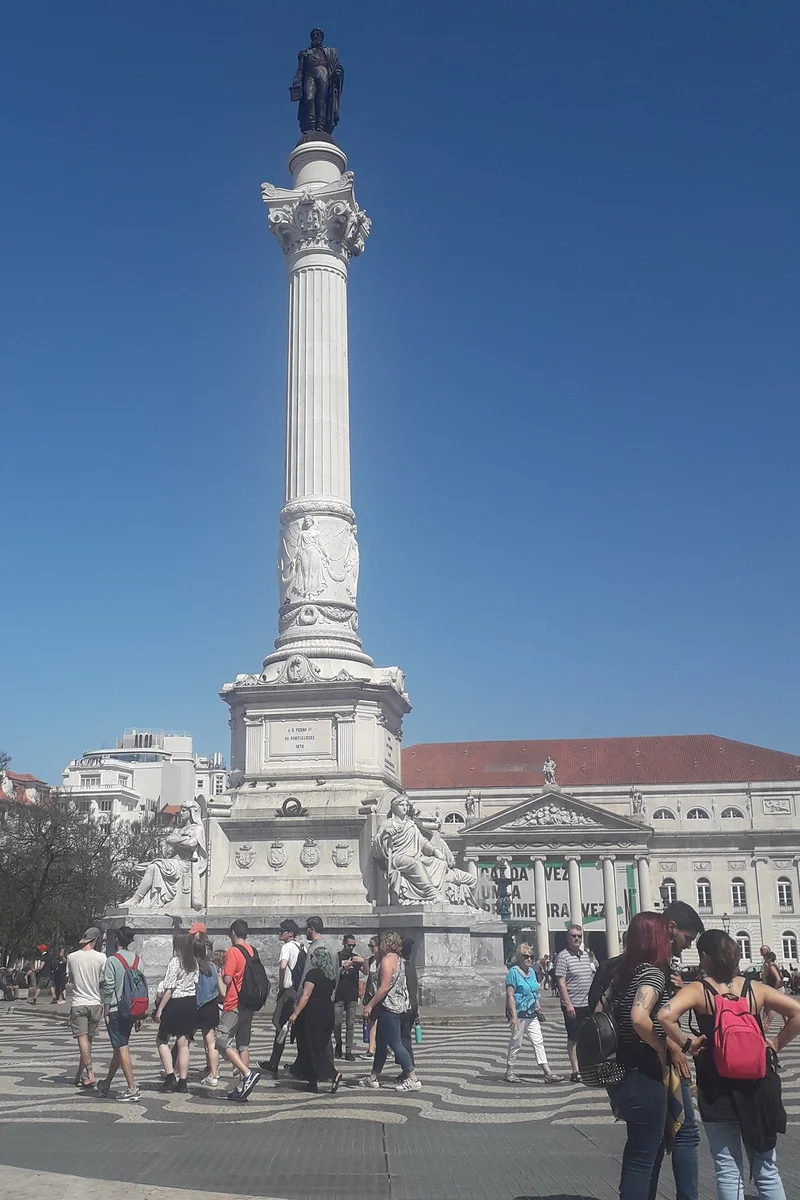 Coluna de D. Pedro IV — Place Rossio (Portugal)