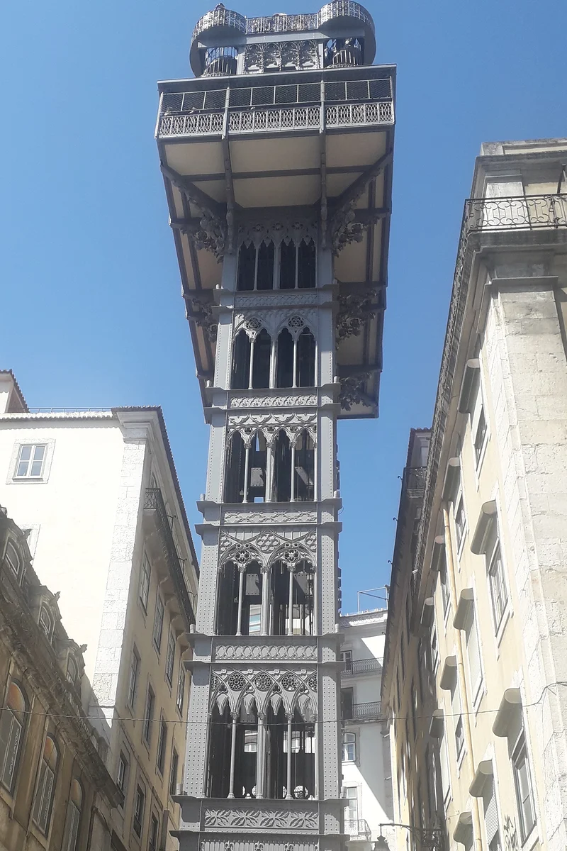 Elevador de Santa Justa — Ascenseur de Santa Justa (Portugal)