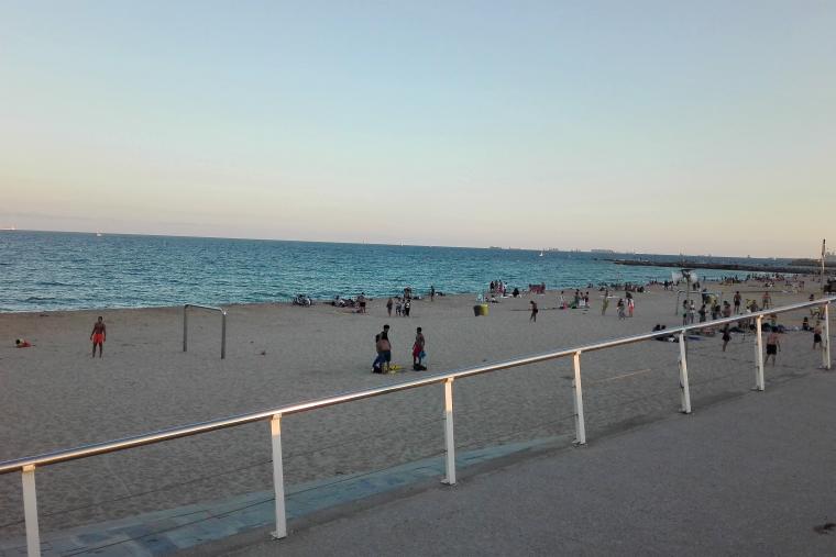 Plage de la Mar Bella