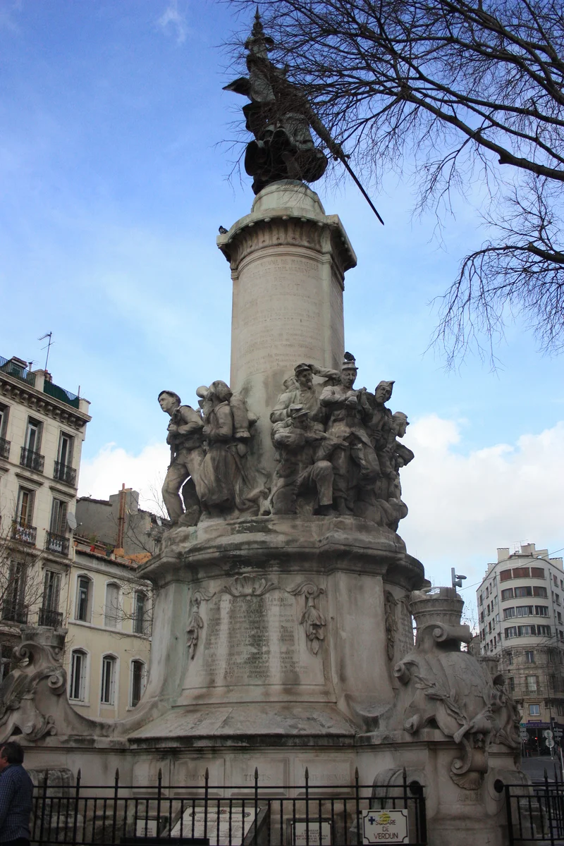 Monument guerre de 1870 — Marseille (France)