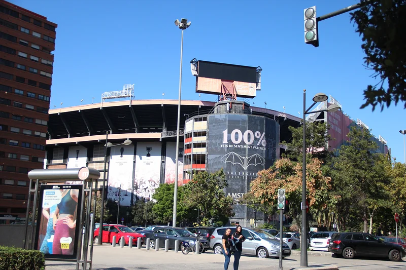  Estadio de Mestalla — Stade Mestalla (Espagne)