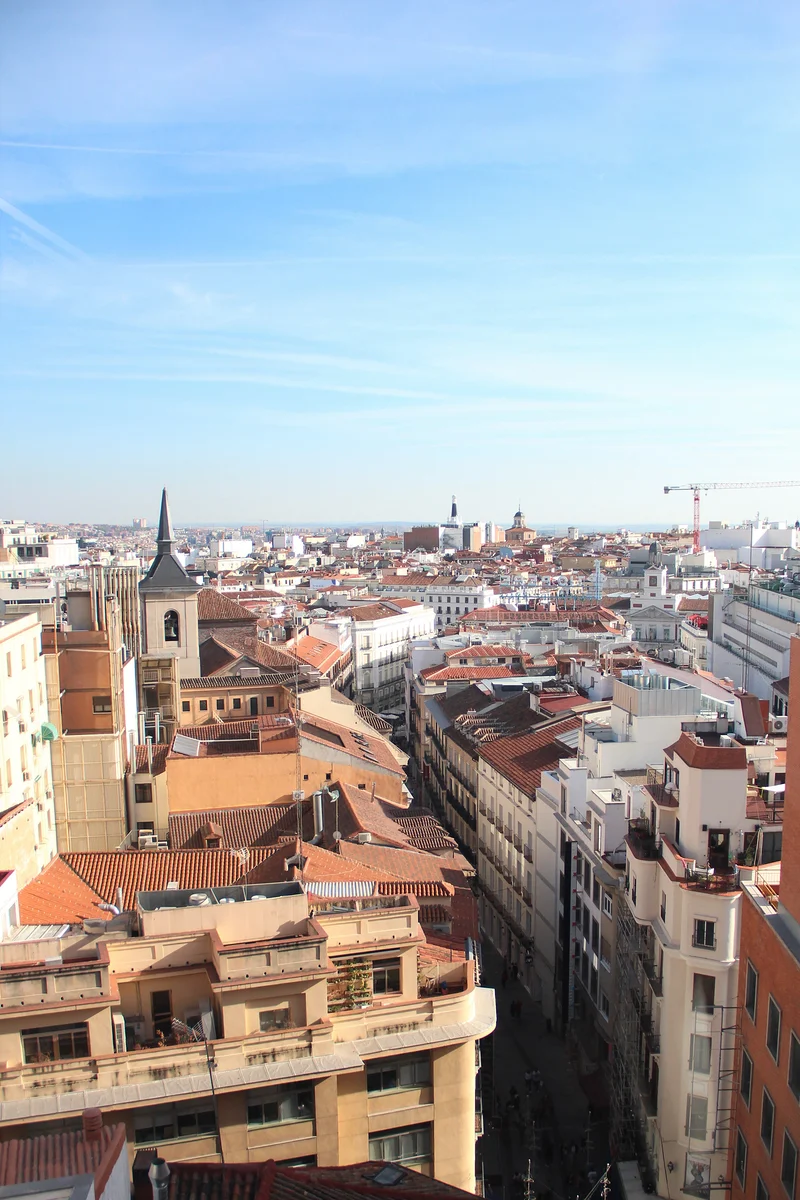 Grande vista sobre la ciudad — Madrid (Espagne)