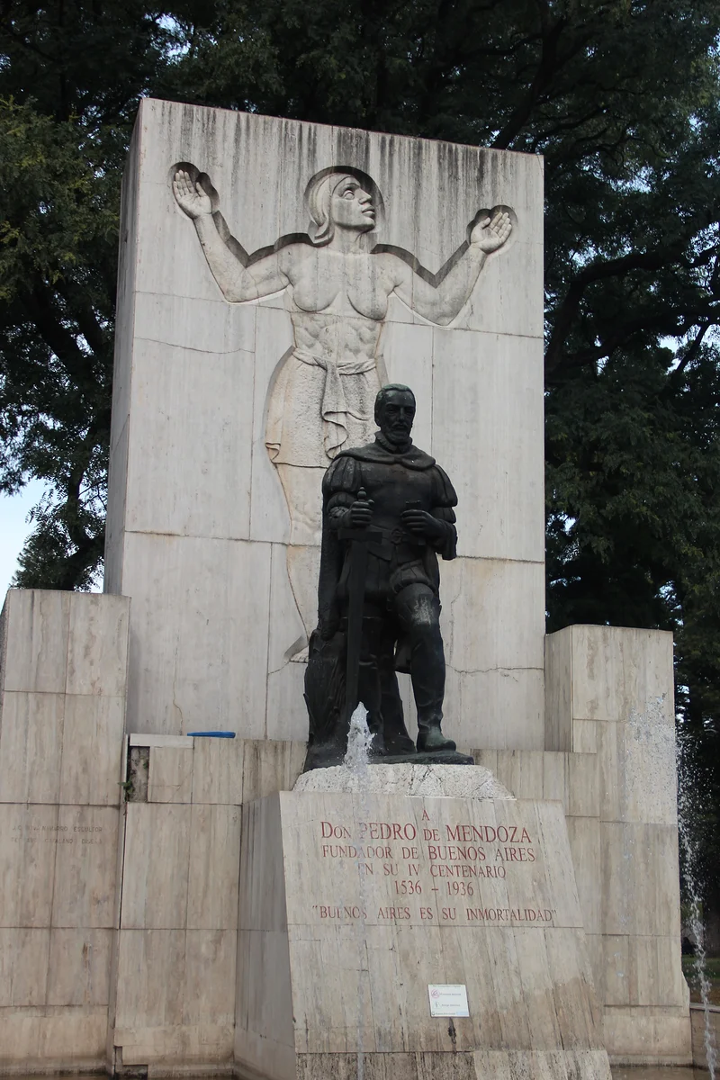 Diego de Mendoza — Parc de Lezama (Argentine)