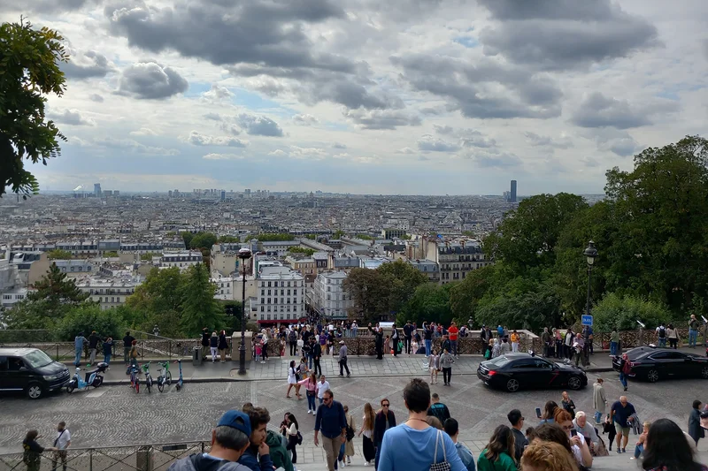 Vue du Sacré Coeur — Basilique du Sacré-Cœur de Montmartre (France)