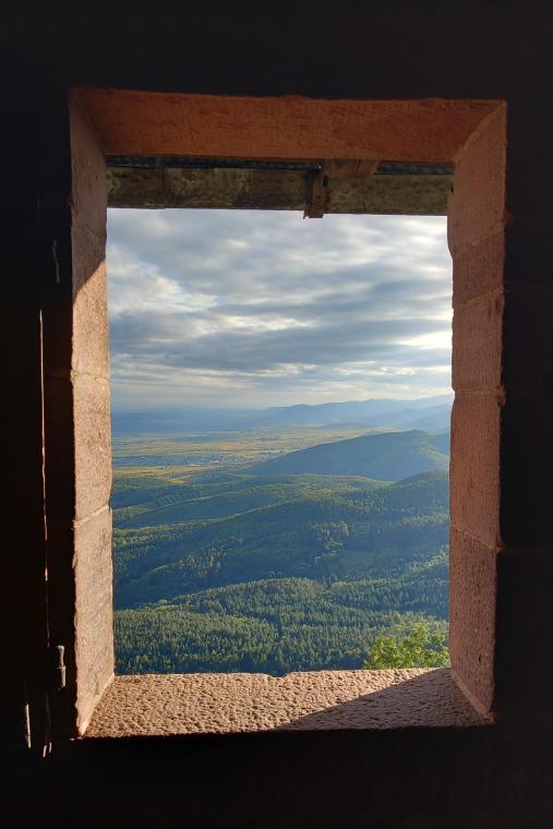 Vue du haut Koenigsburg