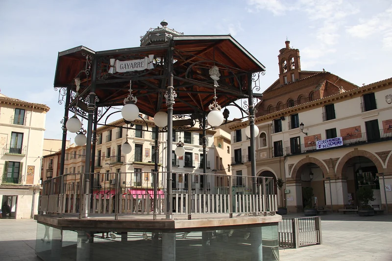 Place principale de Tudela — Plaza de los Fueros (Espagne)