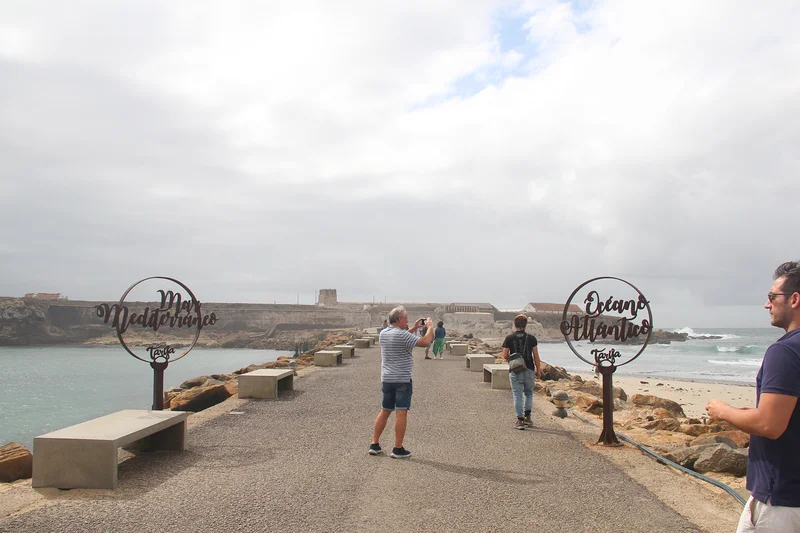 Côté calme, côté agité — Pointe de Tarifa (Espagne)