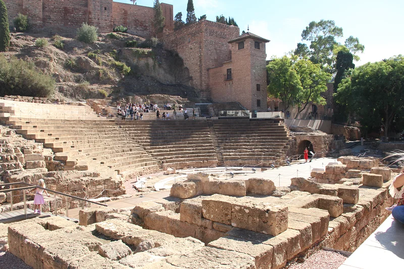 Vieux Malaga — Amphithéâtre de Malaga (Espagne)