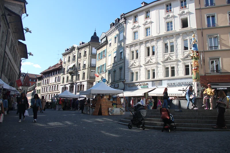 Place de la Palud — Lausanne (Suisse)