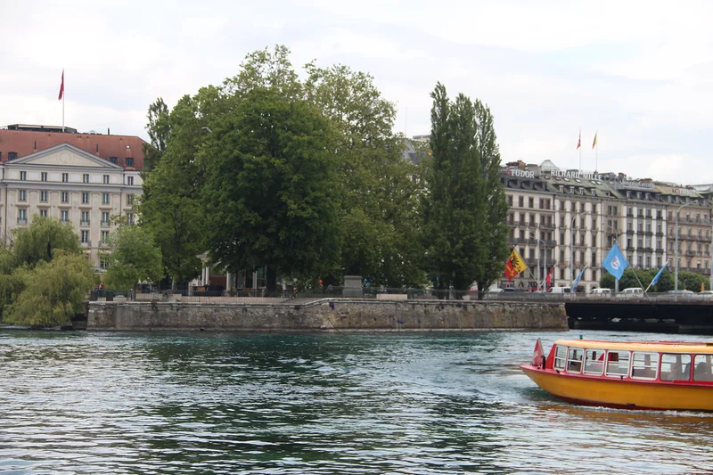 Île Rousseau — Genève (Suisse)