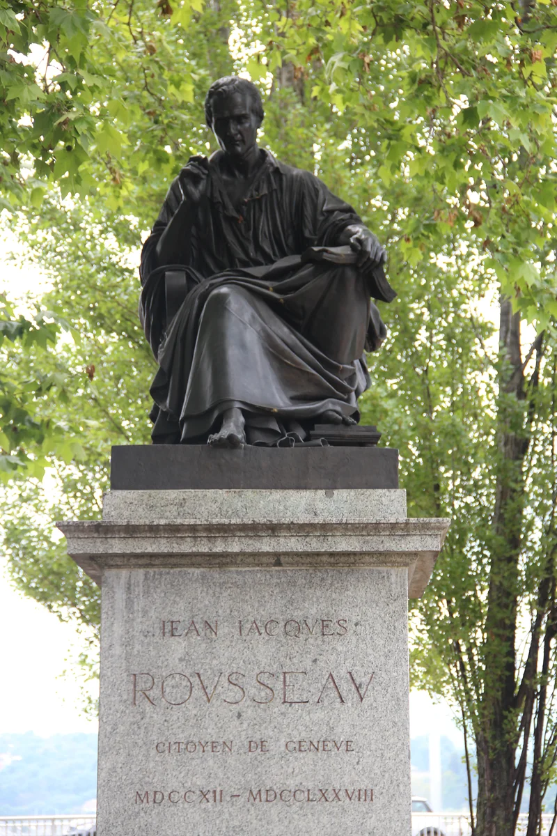 Jean Jacques Rousseau — Genève (Suisse)
