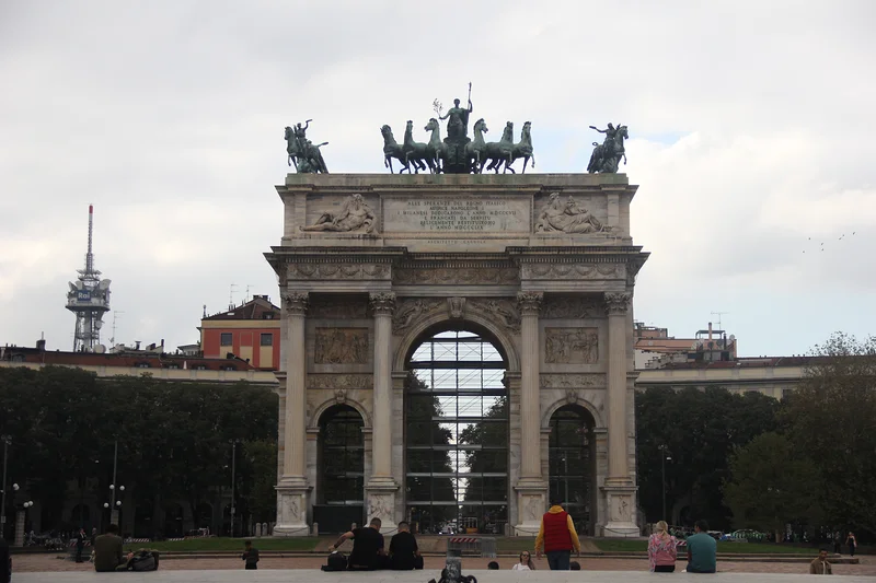 Il arco della pace — Arco della Pace (Italie)