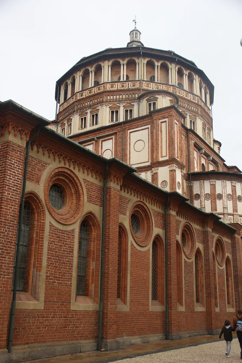 Chiesa Santa Maria delle Grazie — Santa Maria delle Grazie (la Cène) (Italie)