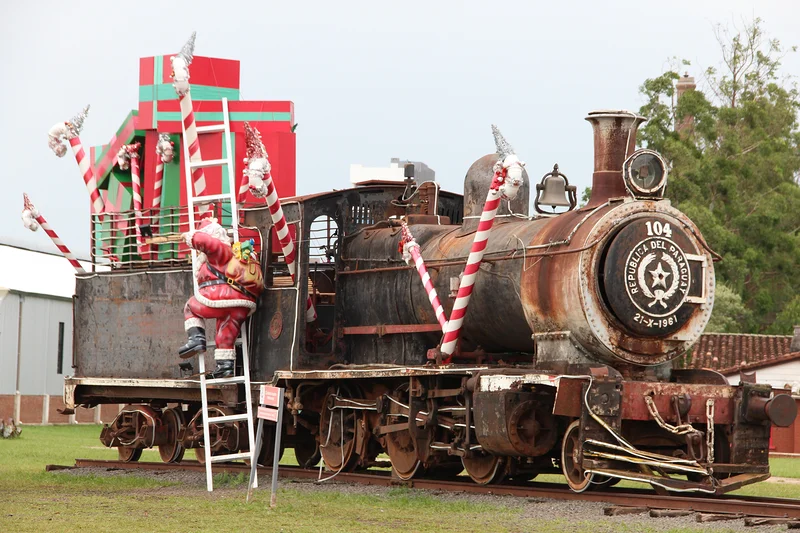 Tren de la navidad — Encarnación (Paraguay)