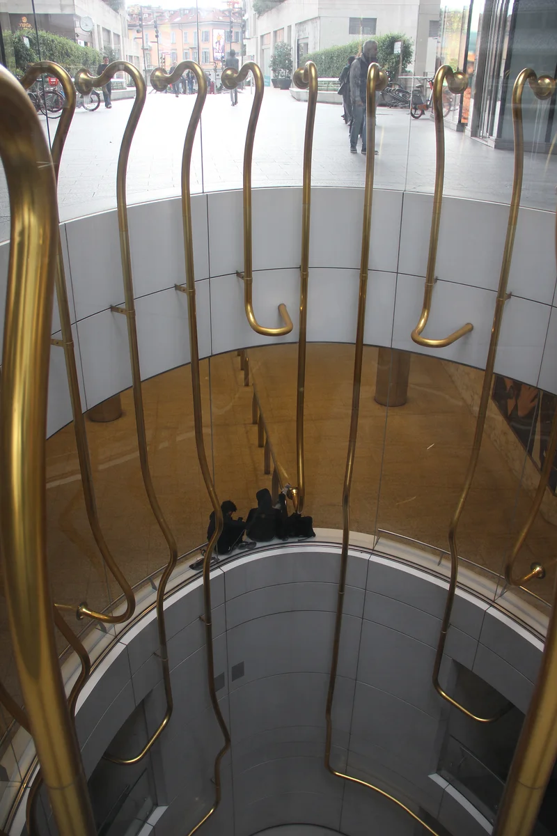 Trombe moderne — Milan (Italie)