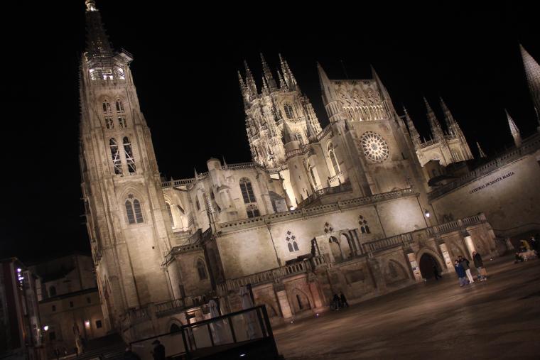 Catedral Santa Maria de Burgos de noche