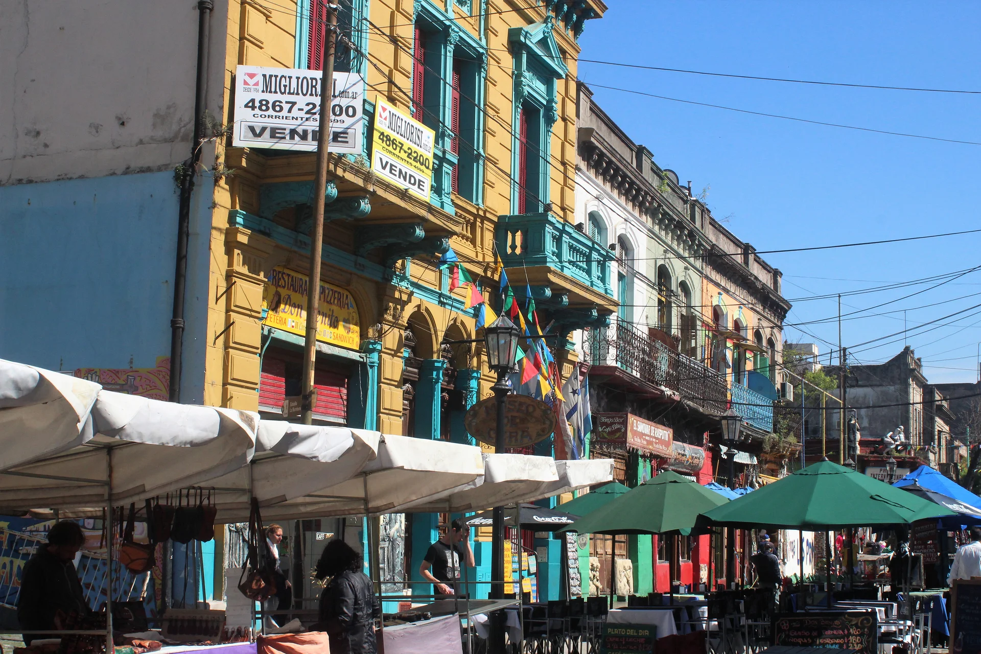 Casas coloridas — Buenos Aires (Argentine)
