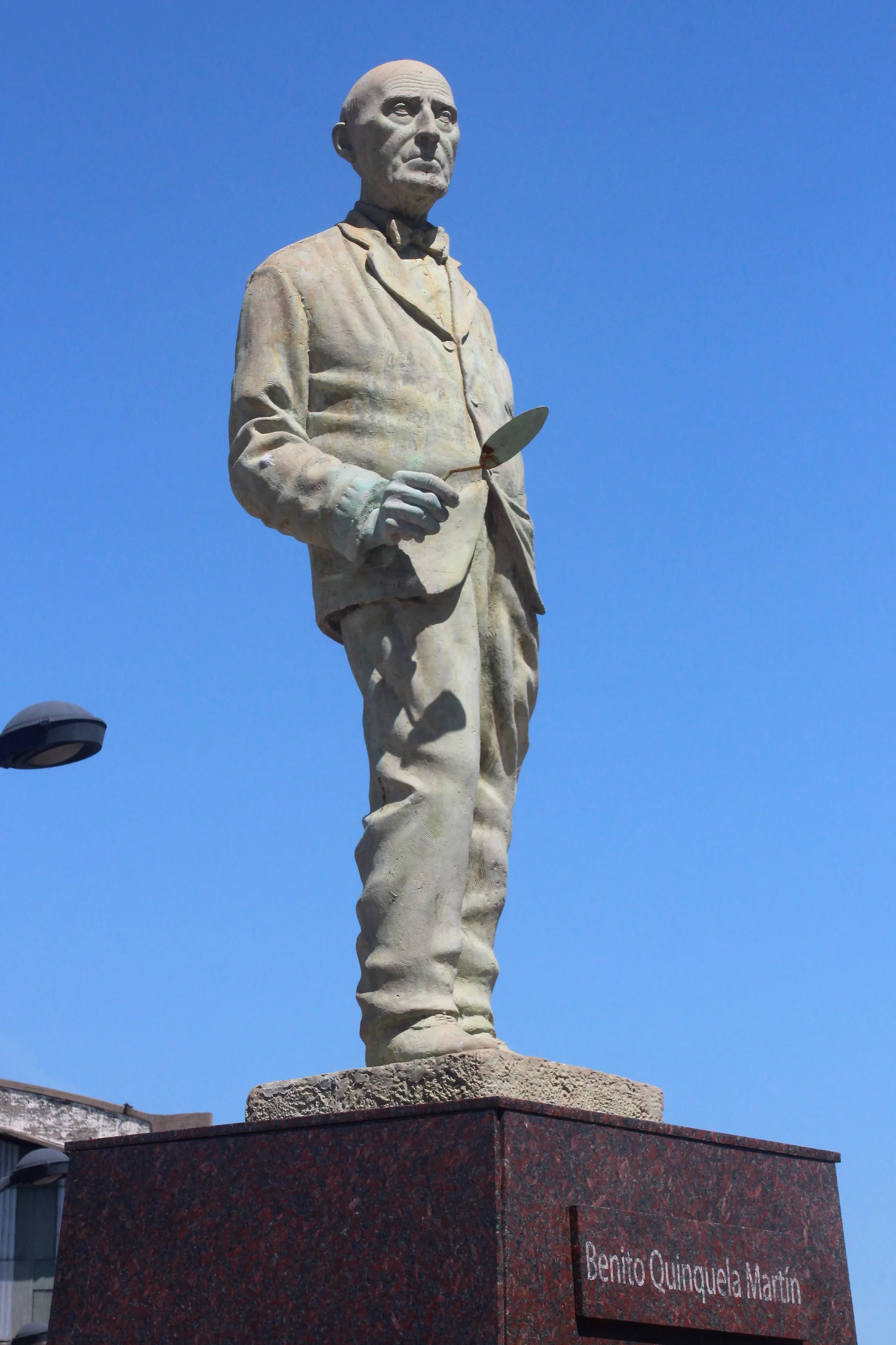 Quinquela Martin — Statue Benito Quinquela Martín (Argentine)