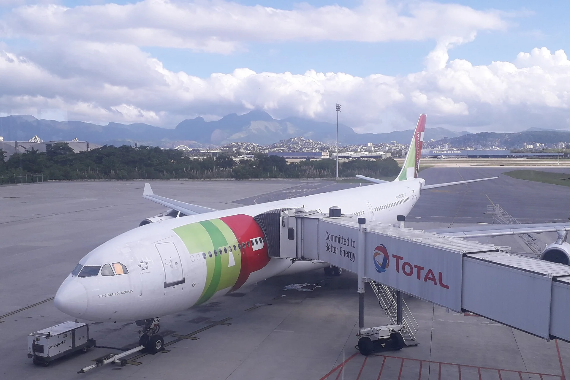 O aeroporto Tom Jobim — Rio de Janeiro (Brésil)