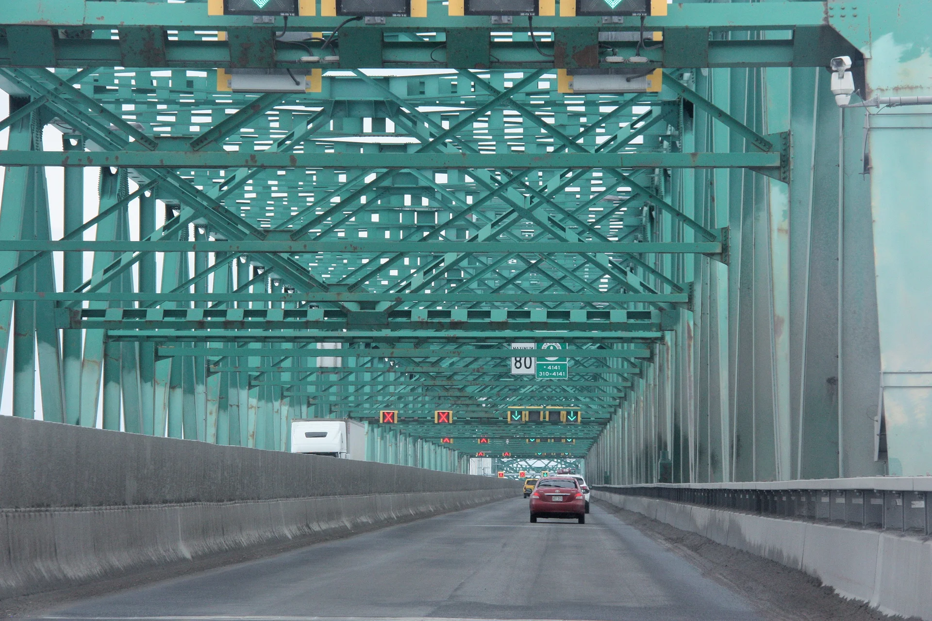 Pont sur le Saint Laurent — Trois-Rivières (Canada)