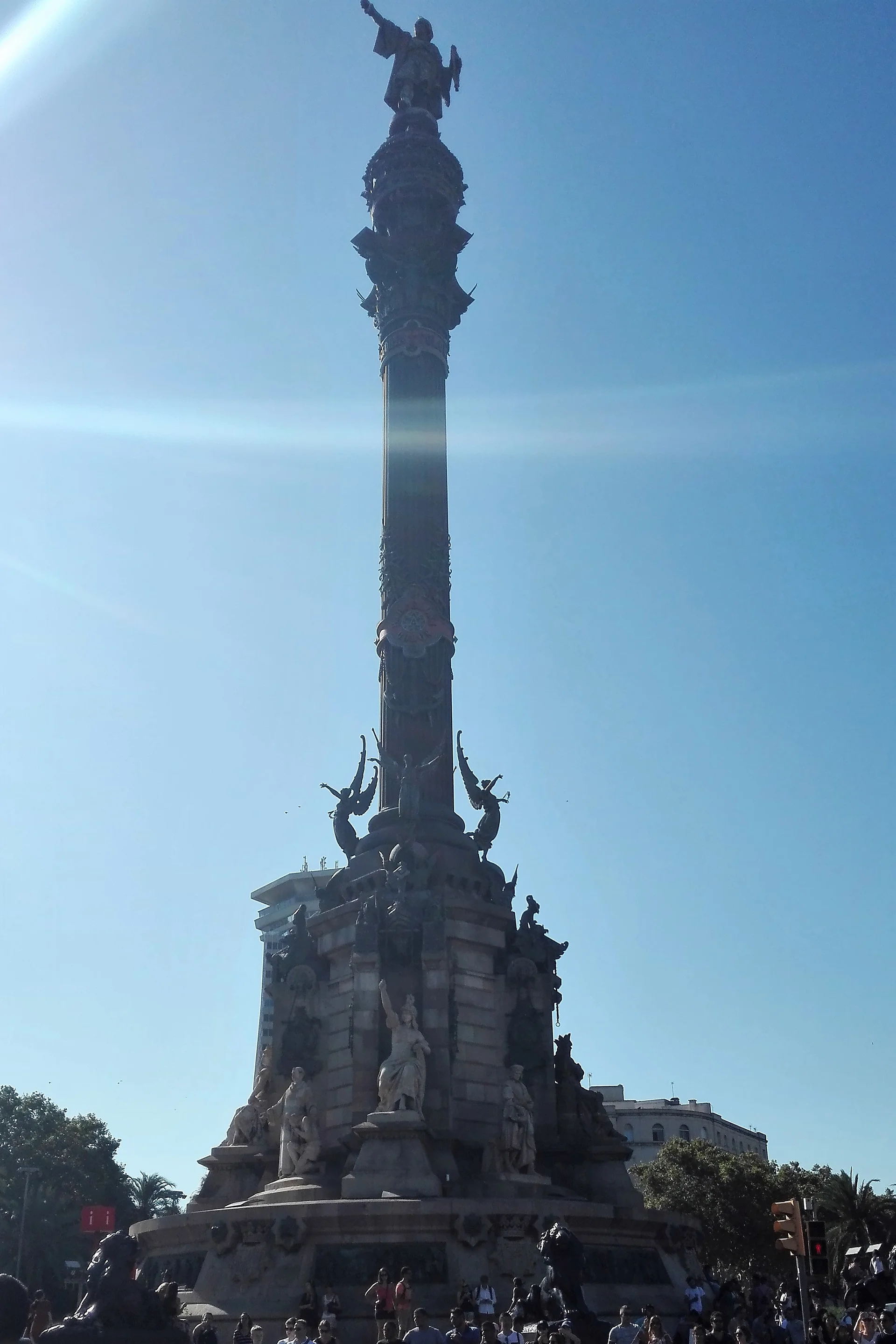 Monumento a Colón — Colonne Christophe Colomb (Espagne)