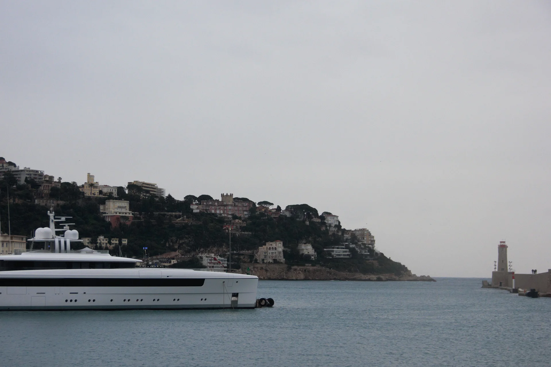 La jetée — Port de Nice (France)