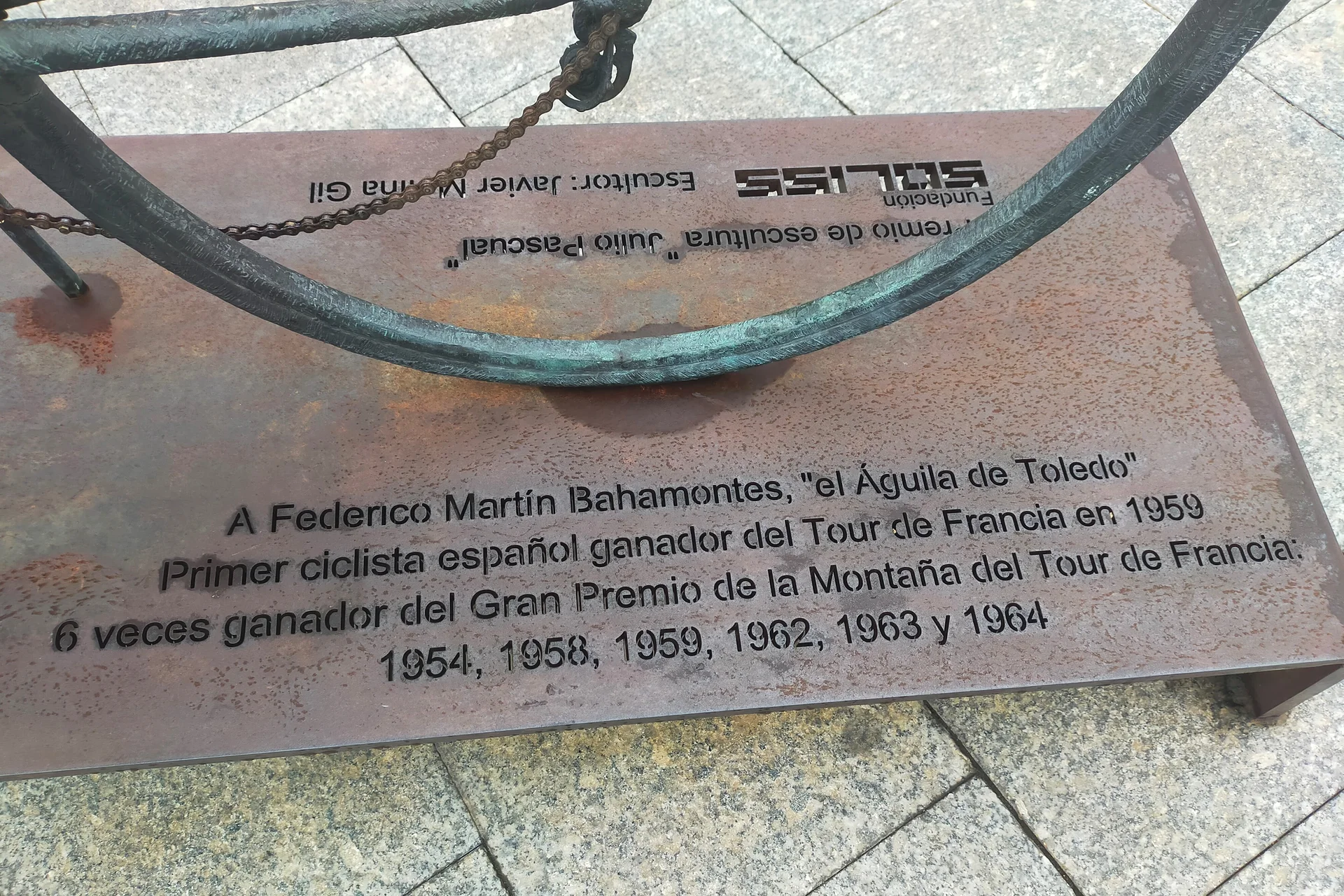Federico Bahamontes — Tolède (Espagne)