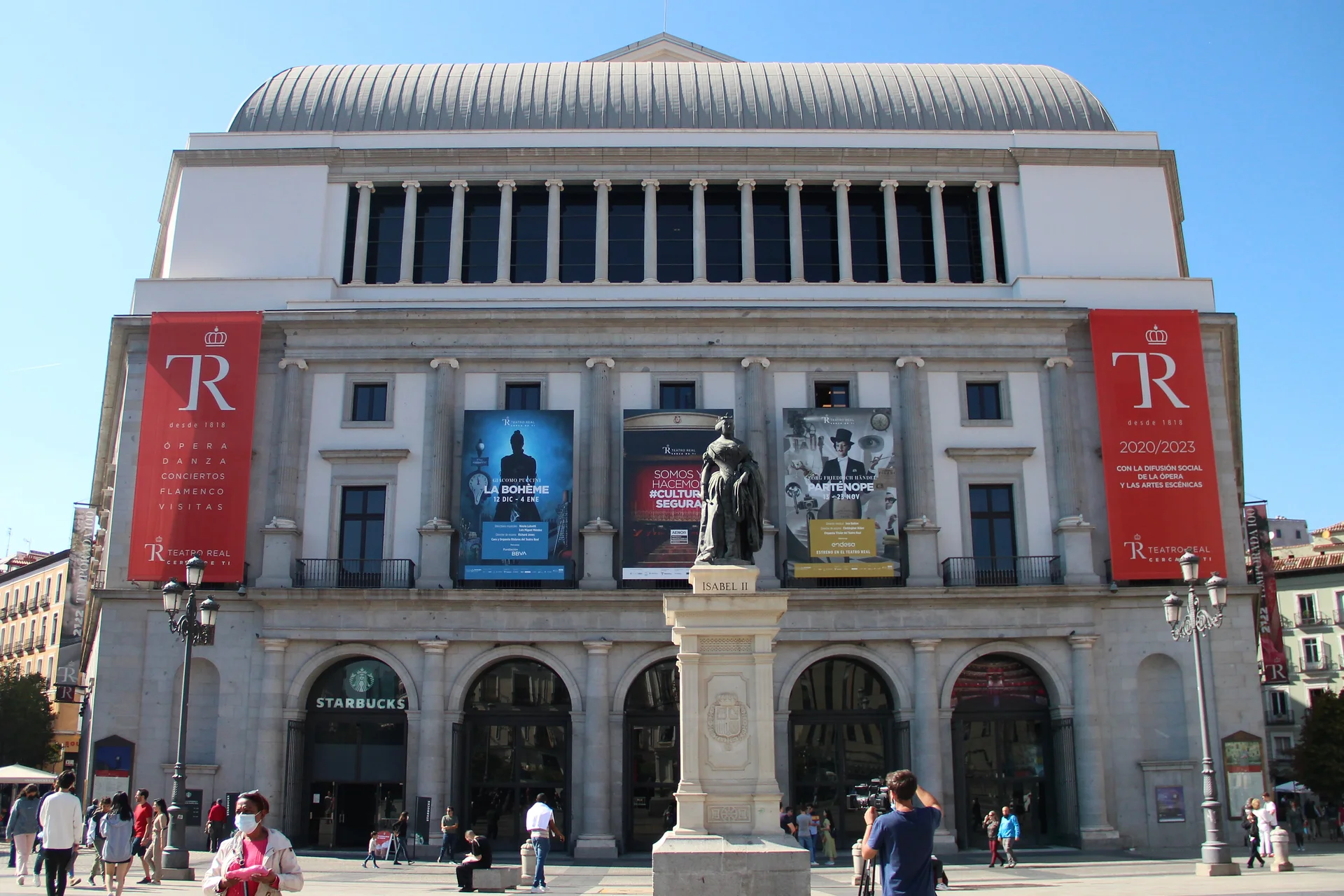Opéra de Madrid Opéra de Madrid — Plaza de Isabel II (Espagne)