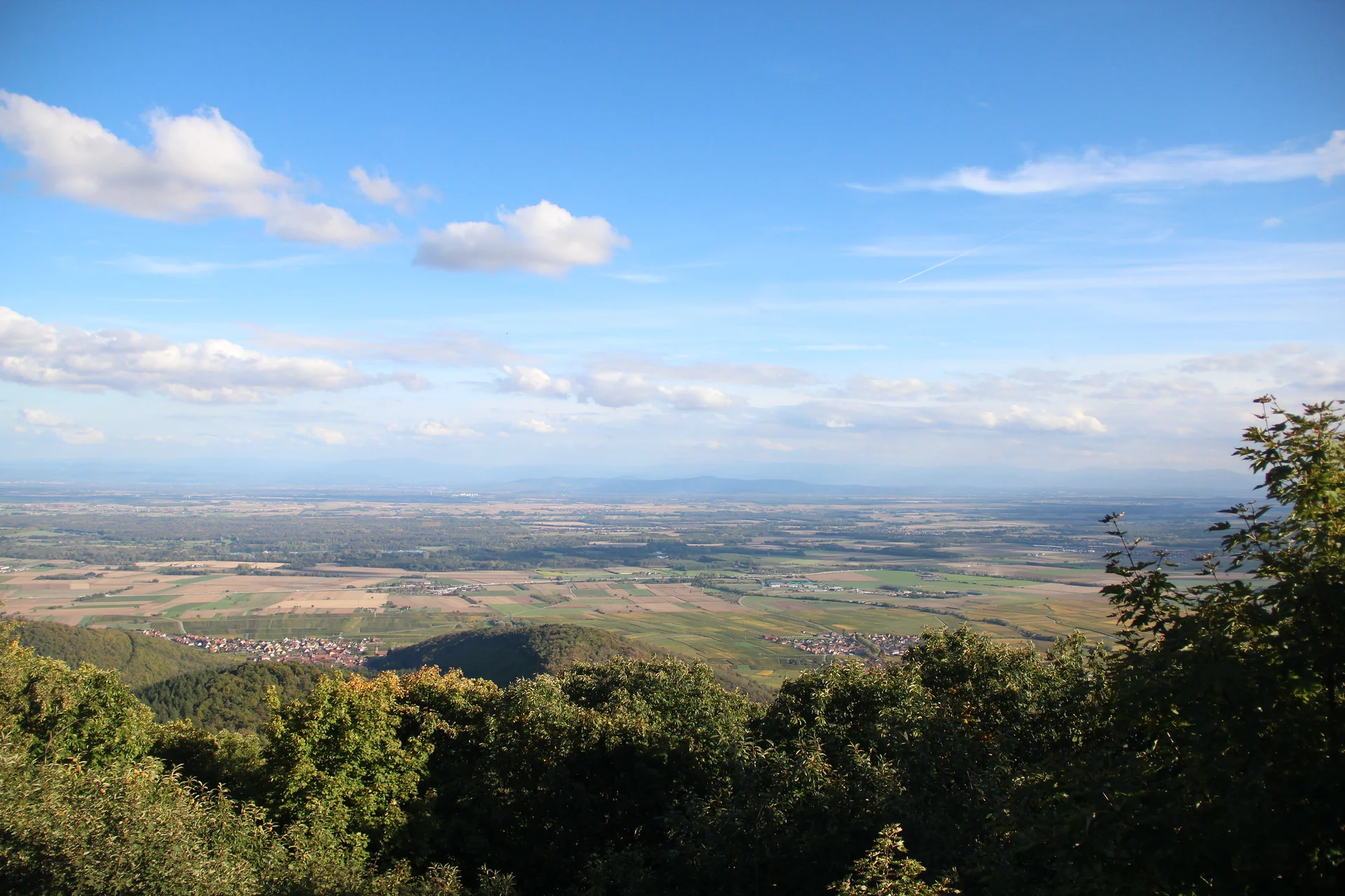 Au loin l'Allemagne — Château du Haut-Kœnigsbourg (France)