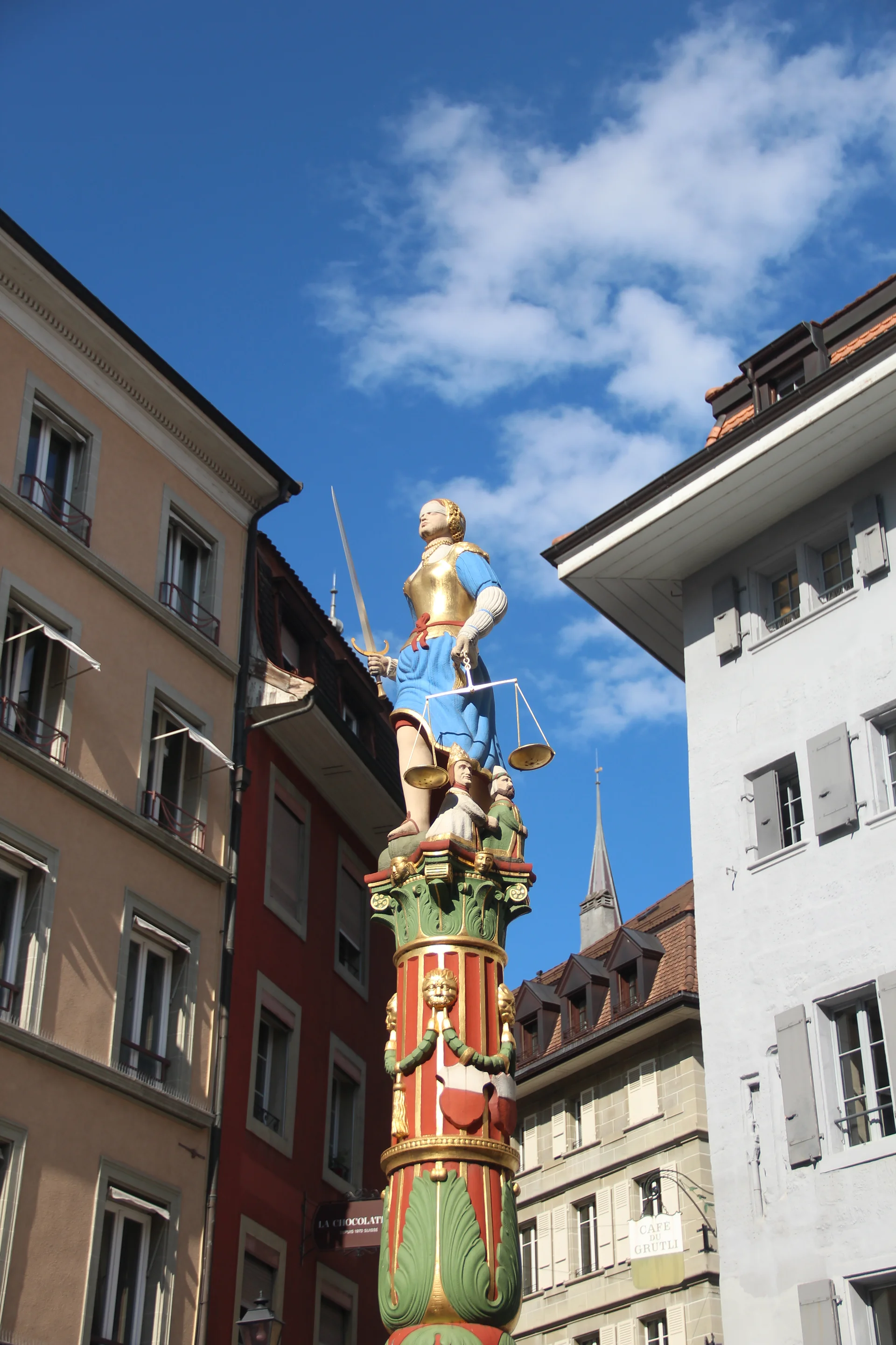 Fontaine de la Justice Fontaine de la Justice — Lausanne (Suisse)