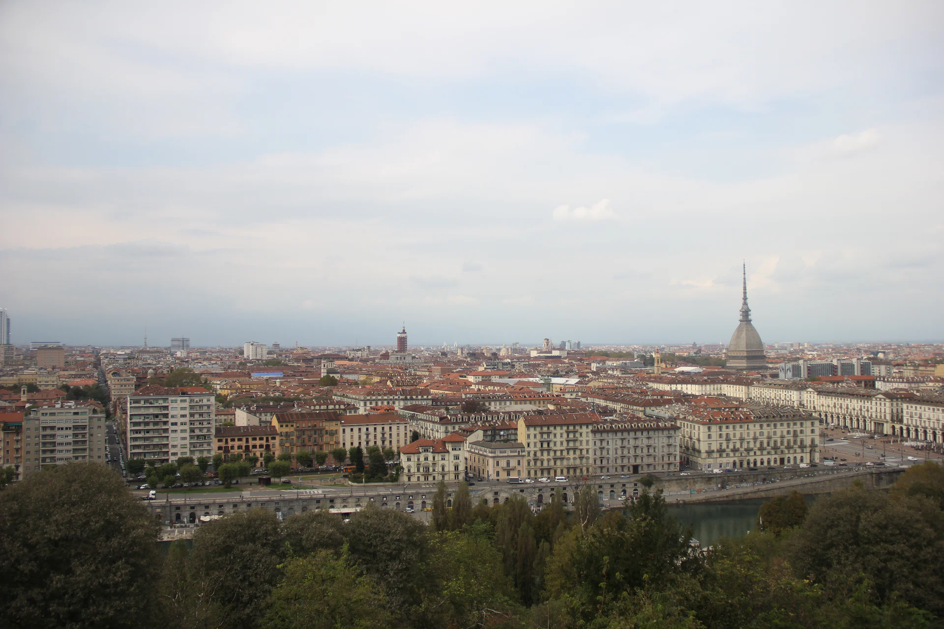 Vista sulla città — Turin (Italie)