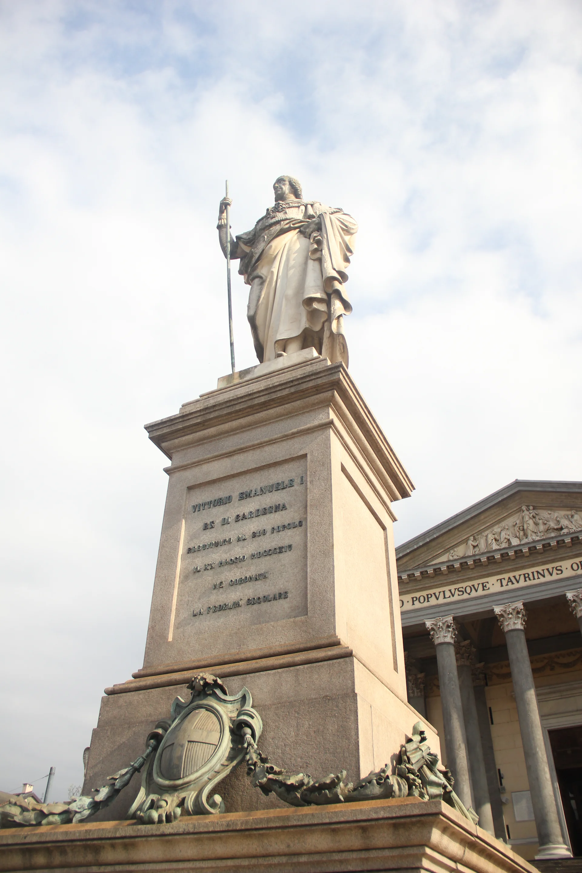 Monumento a Vittorio Emanuele I di Savoia — Turin (Italie)