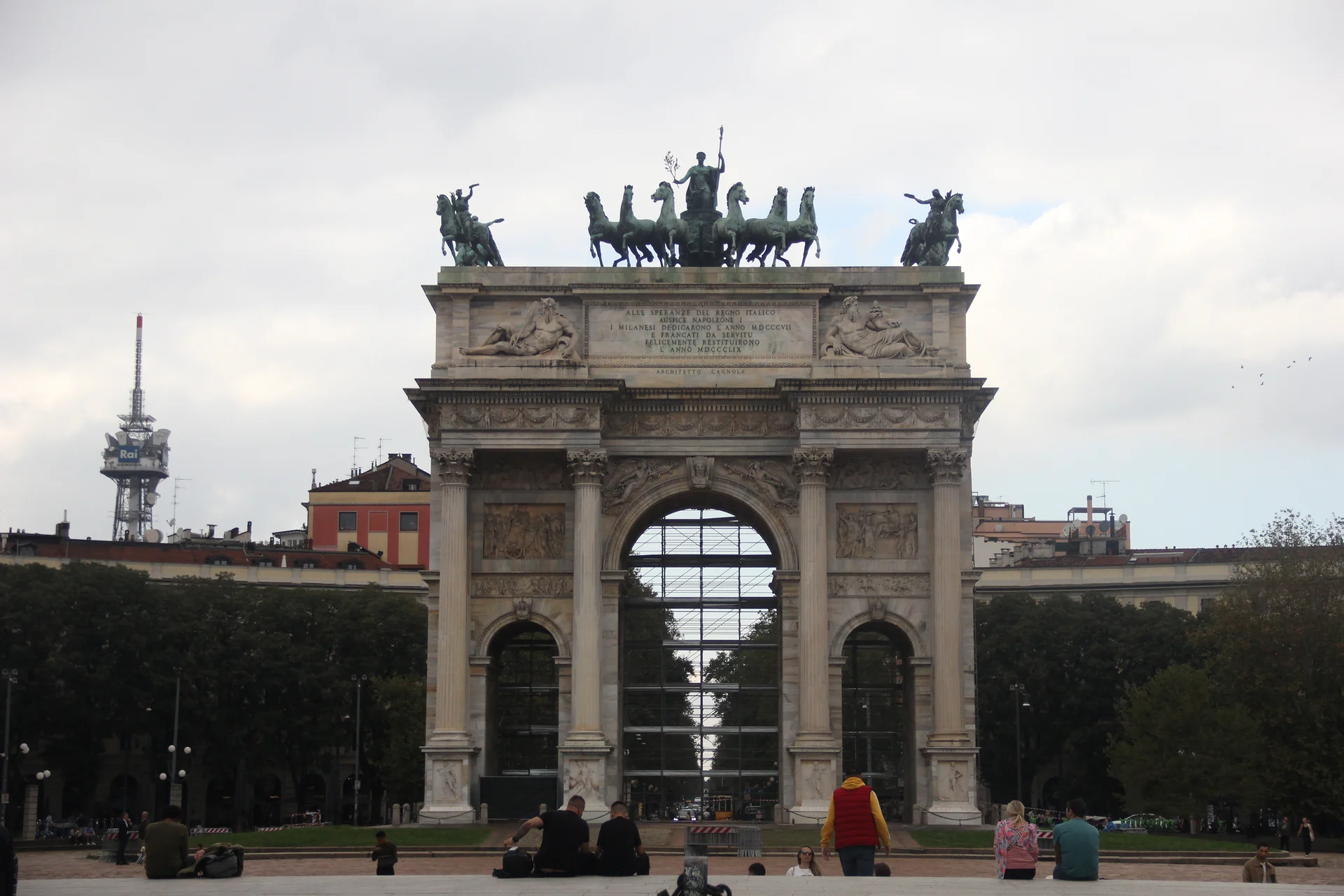 Il arco della pace — Arco della Pace (Italie)